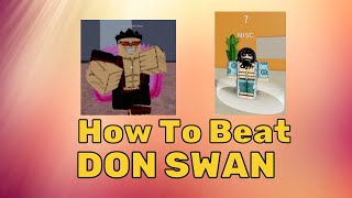 How To Beat Swan [blox fruits]