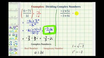 Ex:  Dividing Complex Numbers
