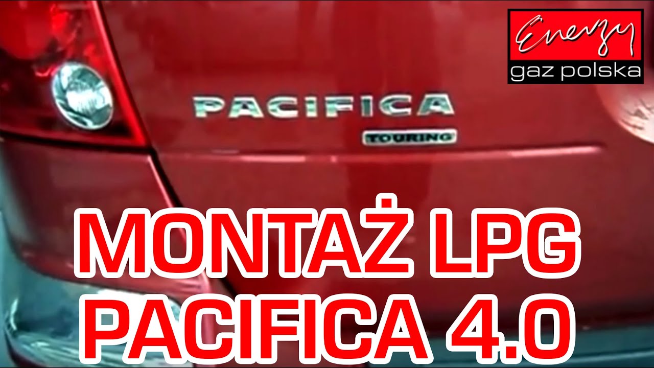 Montaż Lpg Do Chrysler Pacifica 4.0 24V - Brc Sequent P&D - Youtube