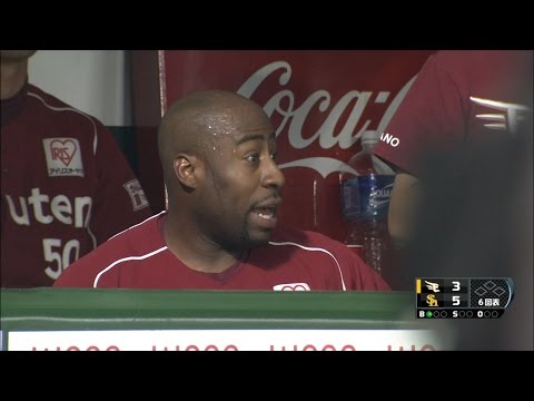 【プロ野球パ】ウィーラー、反撃の8号2ランにウキウキ！ 2015/09/04 H-E
