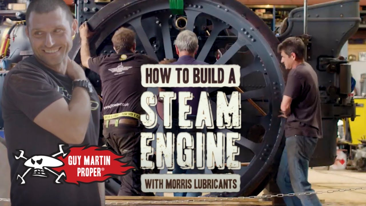 Fitting the Wheels - How to Build a Steam Engine with Guy Martin EP4 ...