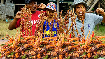 Deep Fried Grasshopper Crispy