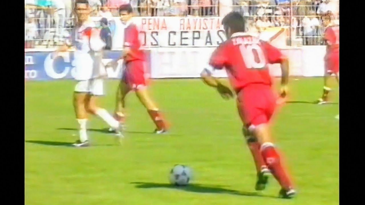 Rayo Vallecano 2 - Albacete 0. Temporada 1995/96.