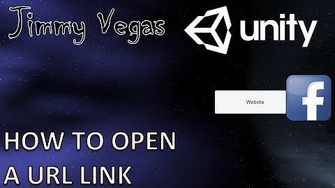 Mini Unity Tutorial - How To Create A URL Link In-Game