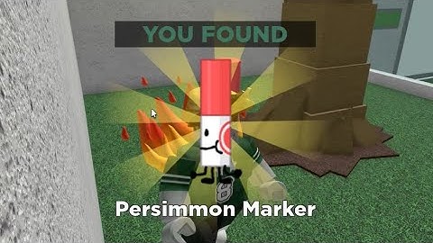 How to get PERSIMMON Marker in FIND THE MARKERS Roblox [ Updated 2025 ]