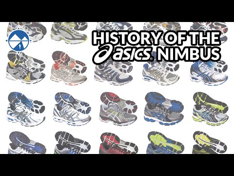 History of the ASICS Gel Nimbus 