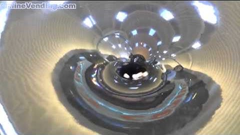 Watch Multiple Coins in a Spiral Vortex Funnel