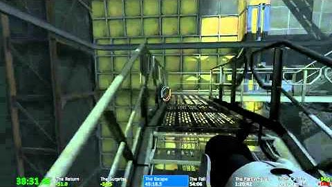 Portal 2 Speedrun in 1:09:04 (Former Record)