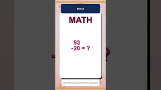 2 Digit Subtraction Challenge #0143