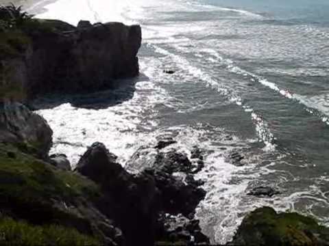 Cliff Side View From Cottage Inn By The Sea In Pismo Beach 2010