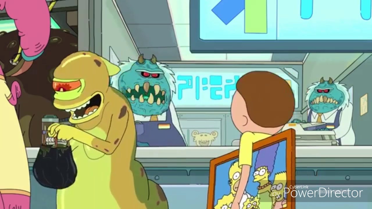Rick And Morty Kills The Simpsons - YouTube