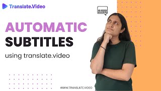 Free Subtitle Generation: A Step-By-Step Guide | Translate.video