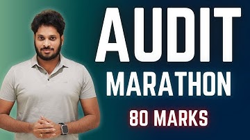 Audit Marathon | Audit Revision | CA Inter Audit | Jan 2026 Exams