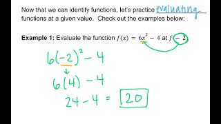 Evaluating Functions with Given Values