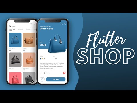 Online Shop App - Flutter UI - Speed Code