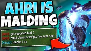 #1 XERATH WORLD RETURNS TO A SCRIPT REPORT! (100% ACCURACY) - League of Legends