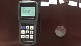 coating thickness gauge calibration