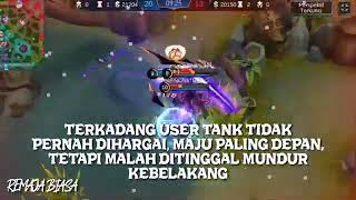 Story wa mobile legends user tank sejati