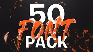 POPULAR 50 FONT PACK | How To Add Own Fonts In Pixellab | Tech World screenshot 5