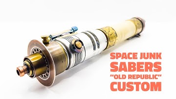 Space Junk Sabers ‘Old Republic Hilt’ Custom Install