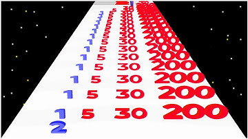 Numbers Merge: Plus and Run! - Gameplay Walkthrough - Levels 21-40