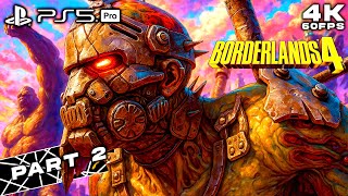 BORDERLANDS 4 PS5 PRO WALKTHROUGH - PART 2 FULL GAME (4K60FPS)