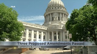 Three proposed amendments pass in Wisconsin Senate