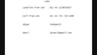 Luke Contact Details