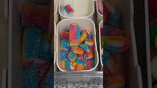 Rainbow Snack Box β€οΈπ§‘πππ #snackbox #snacks #asmr #candy #satisfying #shorts #restock #motivation
