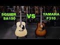 Squier SA150 VS Yamaha F310 - Guitar Battle #13