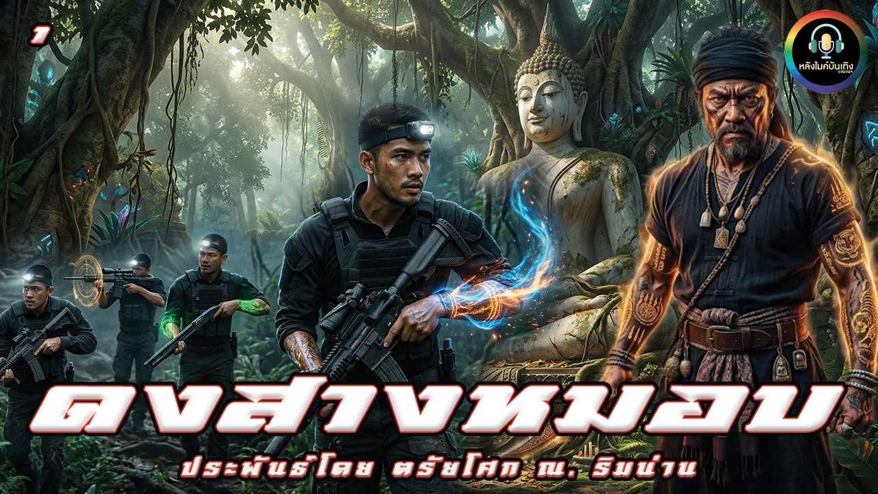 1.ดงสางหมอบ ตอนที่ 1 ประพันธ์โดย ตรัยโศก ณ.ริมน่าน