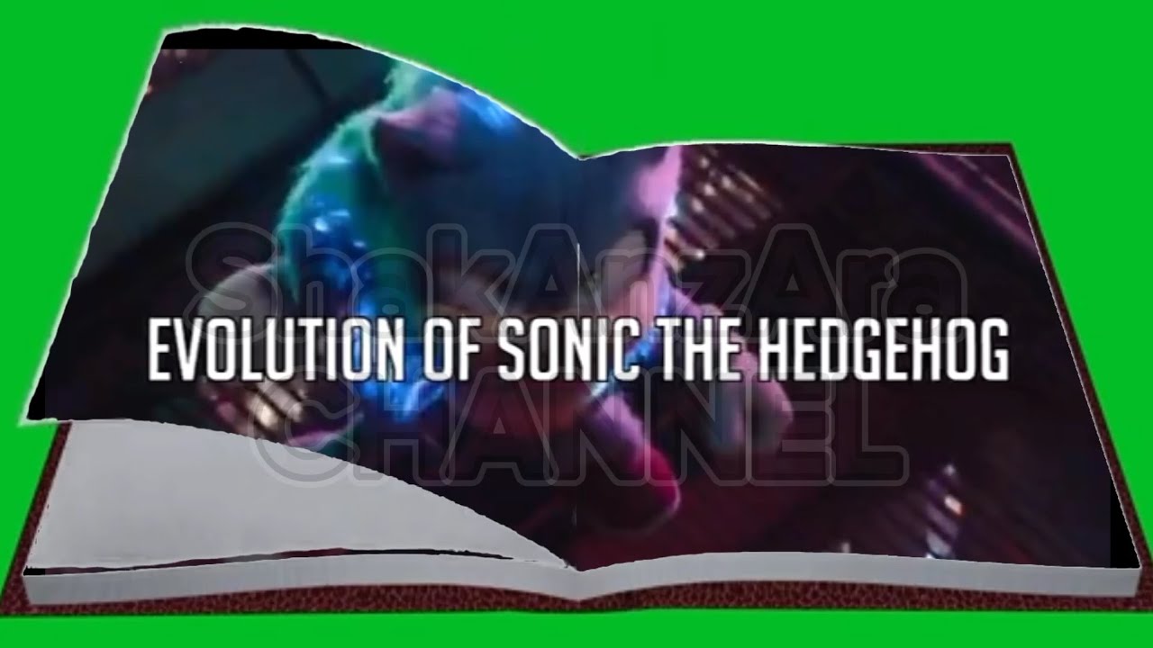 Evolution of Sonic The Hedgehog in Movies 1993-2024 || FLIPBOOK