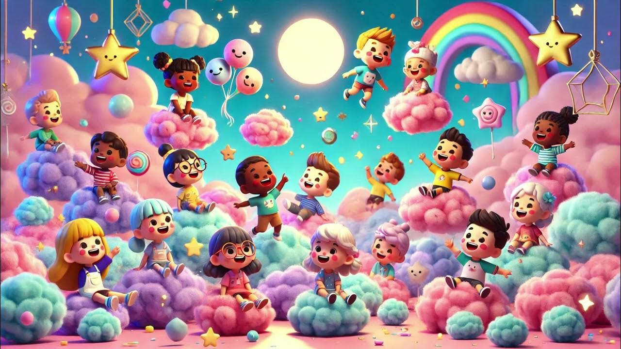 ☁️🍬 Cotton Candy Clouds – A Whimsical, Fluffy Rhyme| Nursery Rhymes & Kids Songs ☁️🍬 Cotton Candy Clouds – A Whimsical, Fluffy Rhyme| Nursery Rhymes & Kids Songs