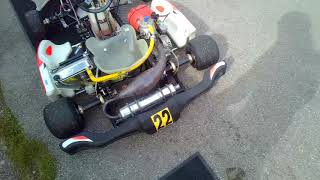 Démarrer karting KZ