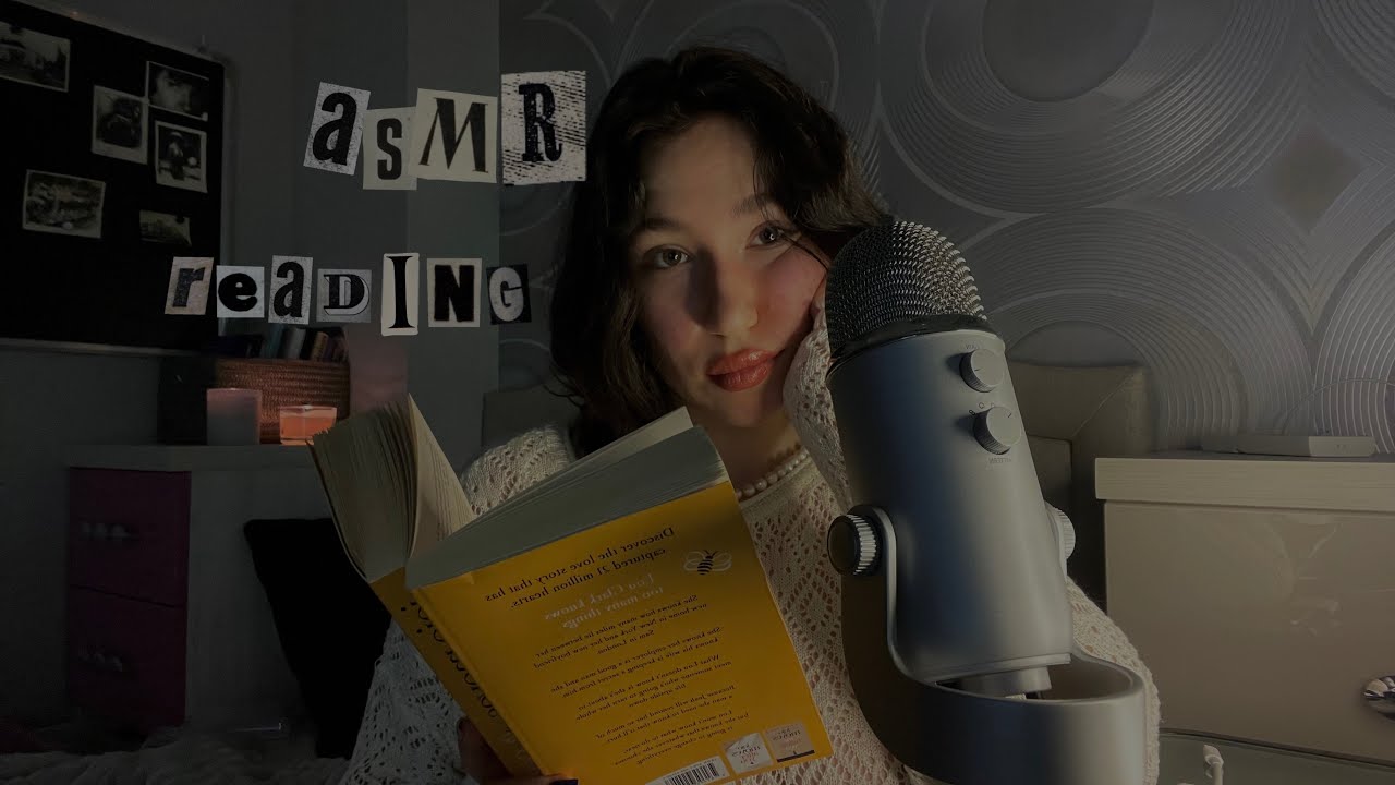 ASMR Semi-Inaudible Reading 📔 || relaxation with mariann
