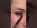 Easy Eyeliner Tutorial For Beginner♥️ #eyemakeup #makeuptutorial #makeup #makeuphacks #youtubeshorts