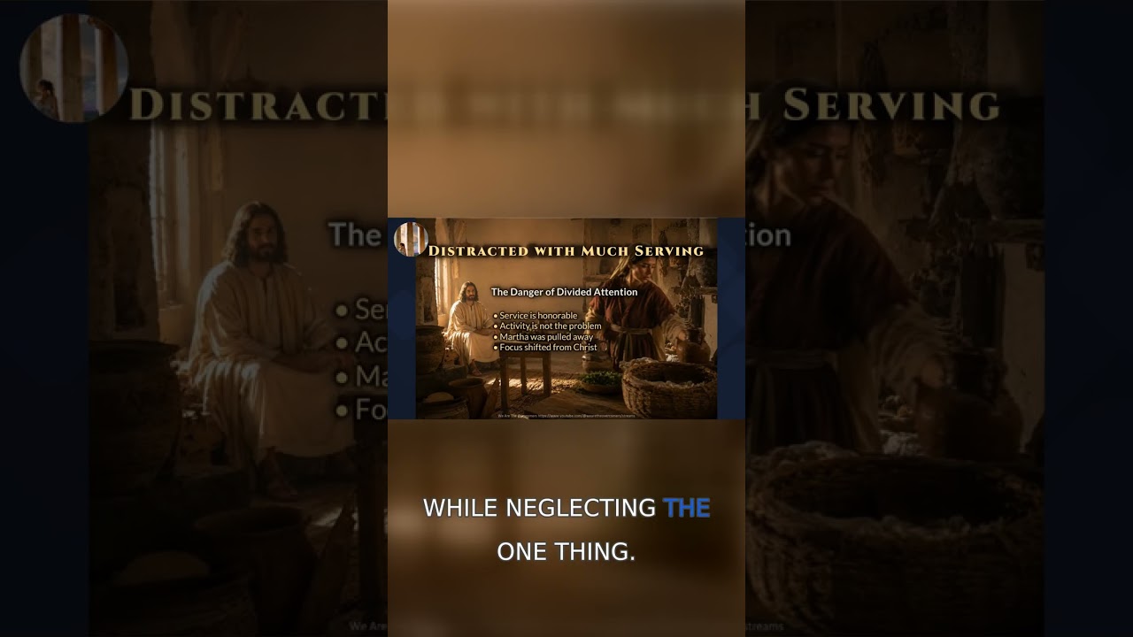 When Service Distracts: Do Not Be Pulled Away