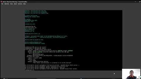 cara instalasi ssh dan fail2ban pada VirtualBox