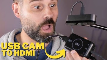THIS Can Turn Your USB Webcam Into A HDMI Camera
