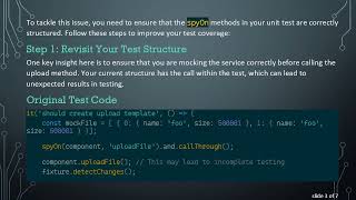 Mastering Angular: Your Guide to Effective Unit Testing for File Uploads