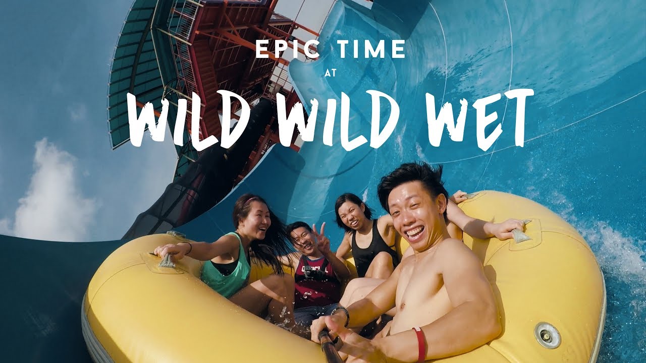 EPIC TIME at Wild Wild Wet Singapore - YouTube