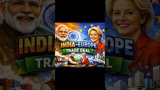 INDIA-EUROPE FTA Trade deal.