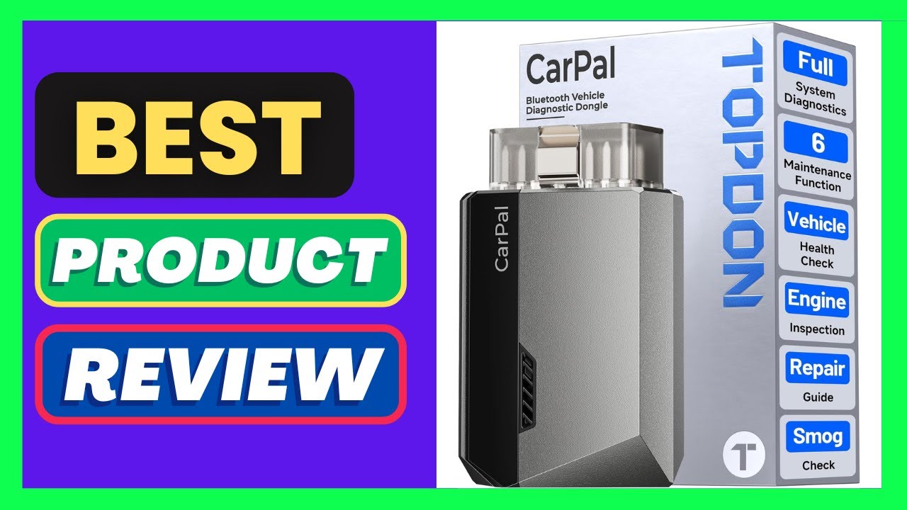 TOPDON Carpal OBD2 Scanner Bluetooth - Scanner for Car, AI-Assisted All