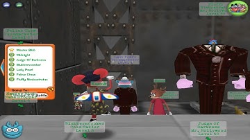 Toontown Rewritten Team Trap Hackers Spotted in Sellbot HQ!