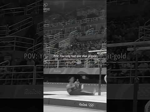 And he’s still fighting for another chance😢 #gymnastics #parallelbars #olympics