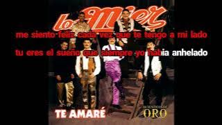 TE AMARE KARAOKE LOS MIER