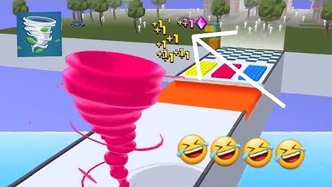 Crazy Tornado Colors - All Levels Gameplay Android,ios (Levels 1-7)