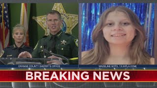 Sheriff 'confident' missing 13-year-old Florida girl is dead