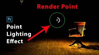 Render Point Lighting Effect in Photoshop in Hindi | Graphic Design Tutorial