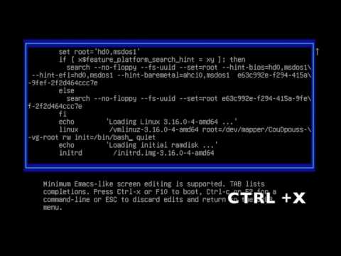 [Z-ITNUX] Linux (debian/Virtualbox) : Réinitialisation du mot de passe root